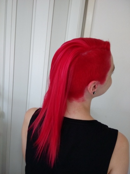 piros haj